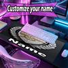 Custom Name Personalized football team Pattern Mousepad, Laptop PC Desk Mat, Decorative Desk Mat for Home Keyboard Pad Gift