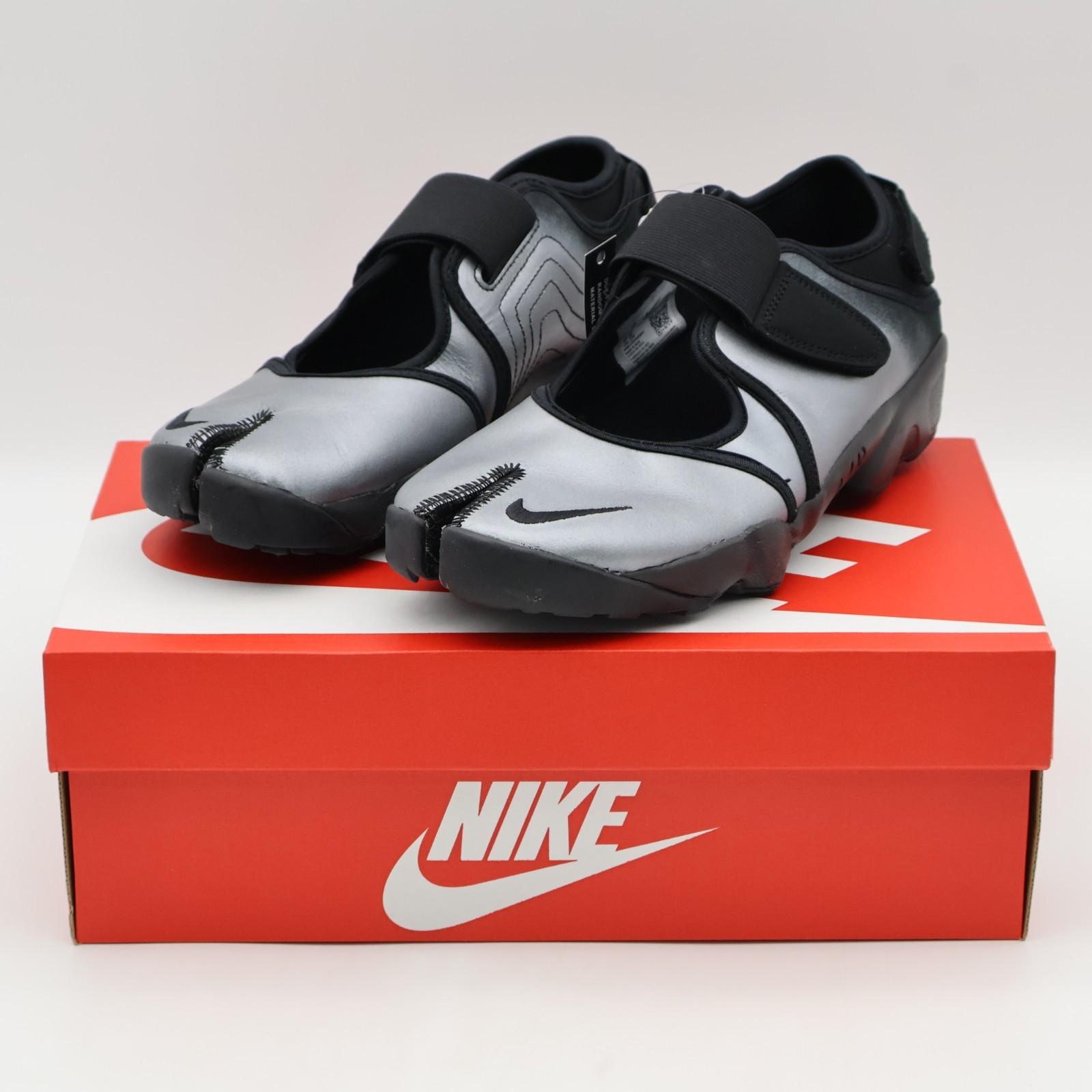 IH3656-095 Nike Женские Air Rift Металлический серебристый Черный (Женский) 12W