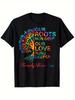 Men' 100% Cotton Vintage Bohemian Feather T-Shirt - Family Reunion 2025  Our Roots Run Deep  Slogan,