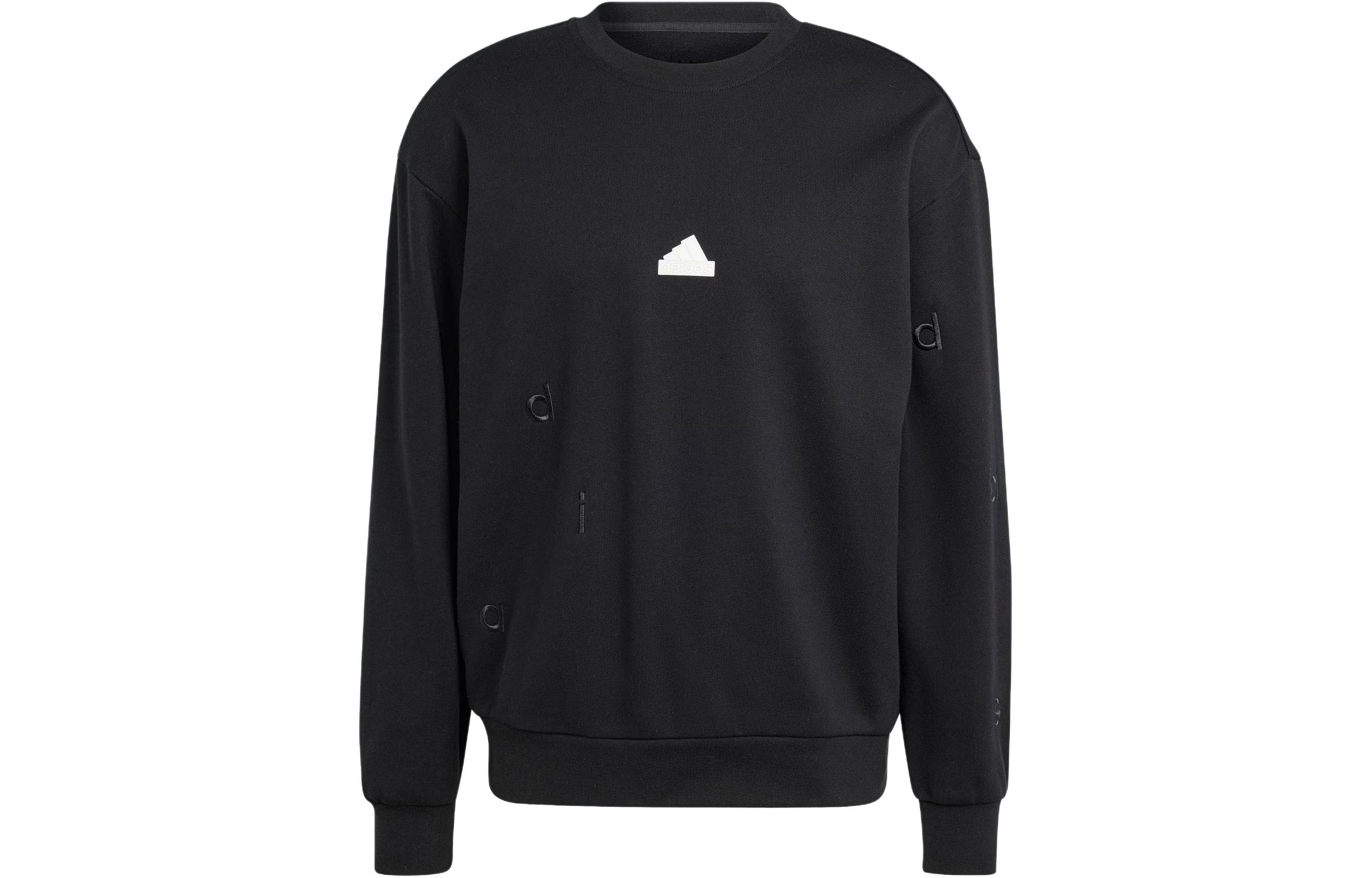 Adidas Embroidered Sweatshirt Men s Black IS2035 XXXL