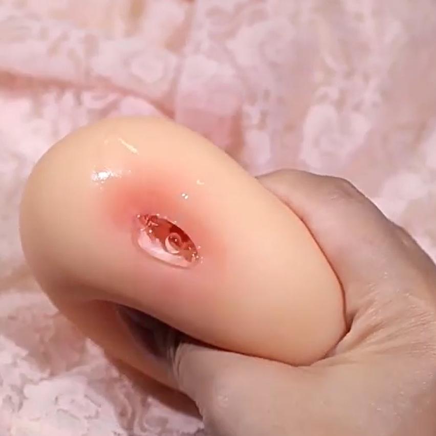 Men's Masturbation Cup Kitty Shape Vagina Sex Stress Relif Nude Soft Skin Feel Adult Sex Doll Sex Toy