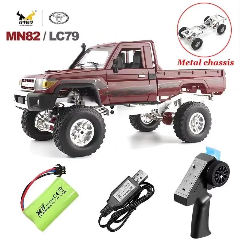 MN82S MN82 Toyota Rc 4x4 Rc CAR 2.4g 1/12 Full Scale Off-road Remote Control RC Crawler CAR Boy's Remote Control Car Toy Gift