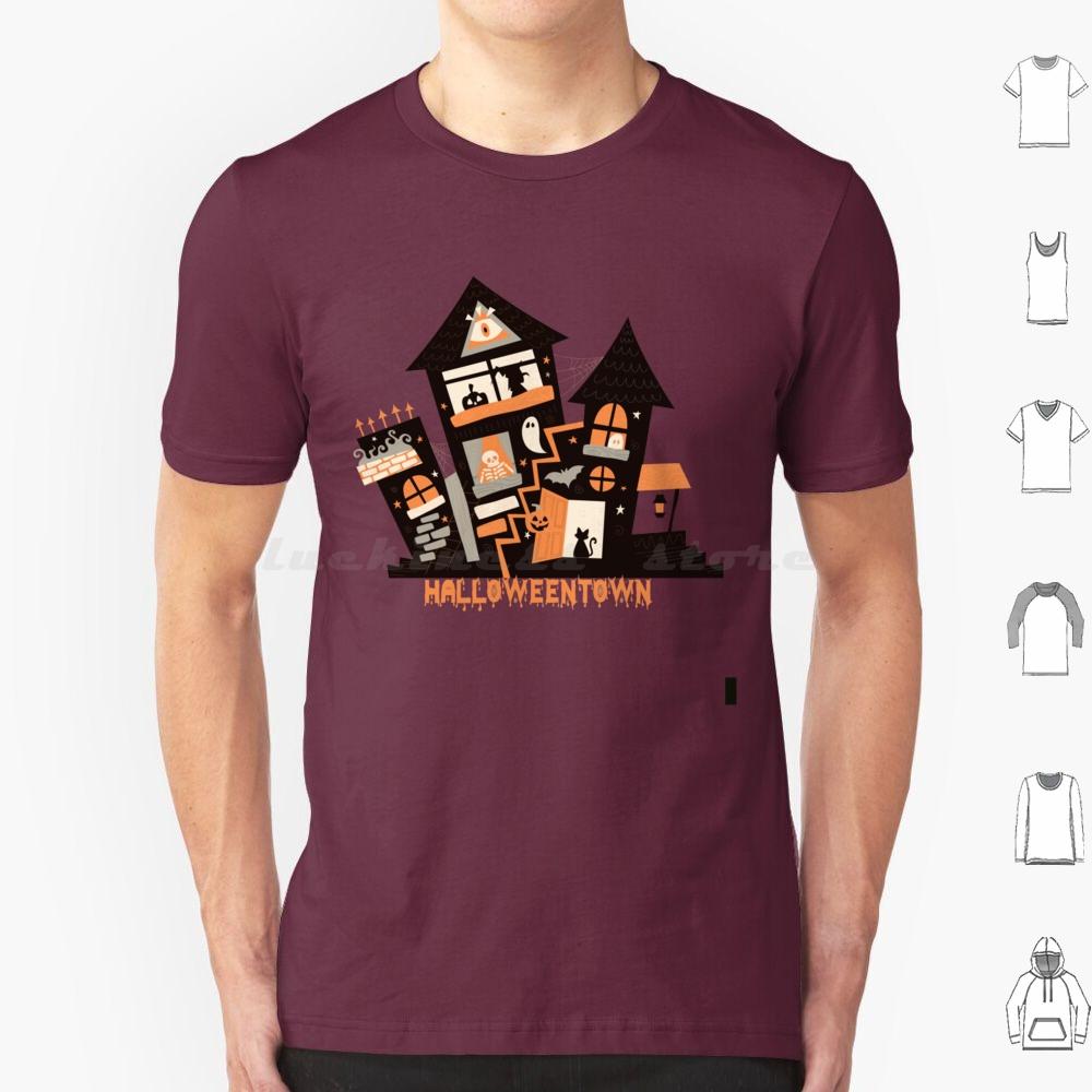 Halloween Town T Shirt 6xl Cotton Cool Tee Halloweentown Halloweentown University Halloween Halloweentown And Chill