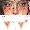 Miumi - Halloween Pumpkin Face Makeup Sticker / Set