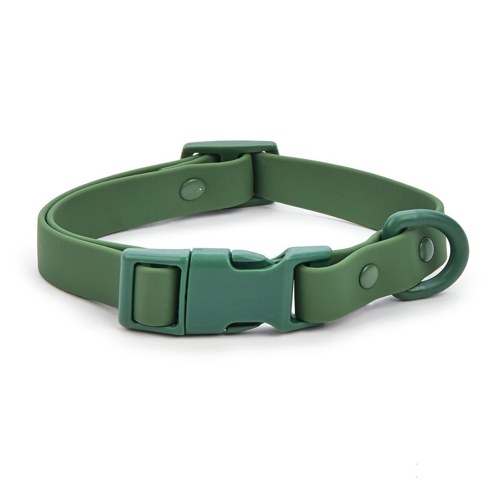 Adjustable Waterproof Dog Collar Elastic Webbing Safety Buckle Chain Fashion Pet Collar  Walking
