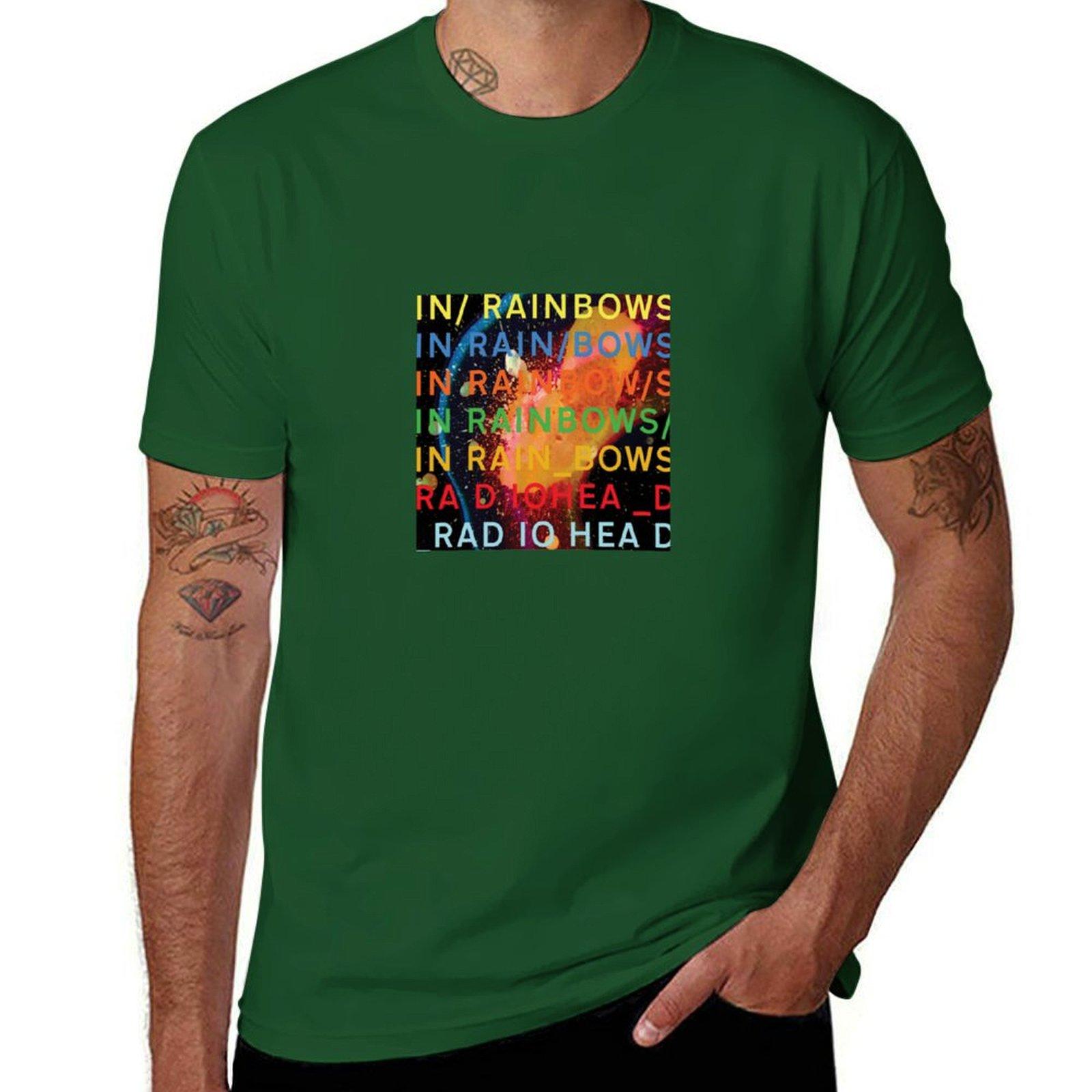 

In Rainbows HQ T-Shirt summer clothes animal prinfor boys hippie clothes t shirts for men 4XL