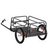 Bike Cargo Trailer, 72.5 Kg Load Capacity, Heavy-Duty Bicycle Wagon Cart, Foldable Compact Storage & Quick Release with Universal Hitch, 40.6 Cm