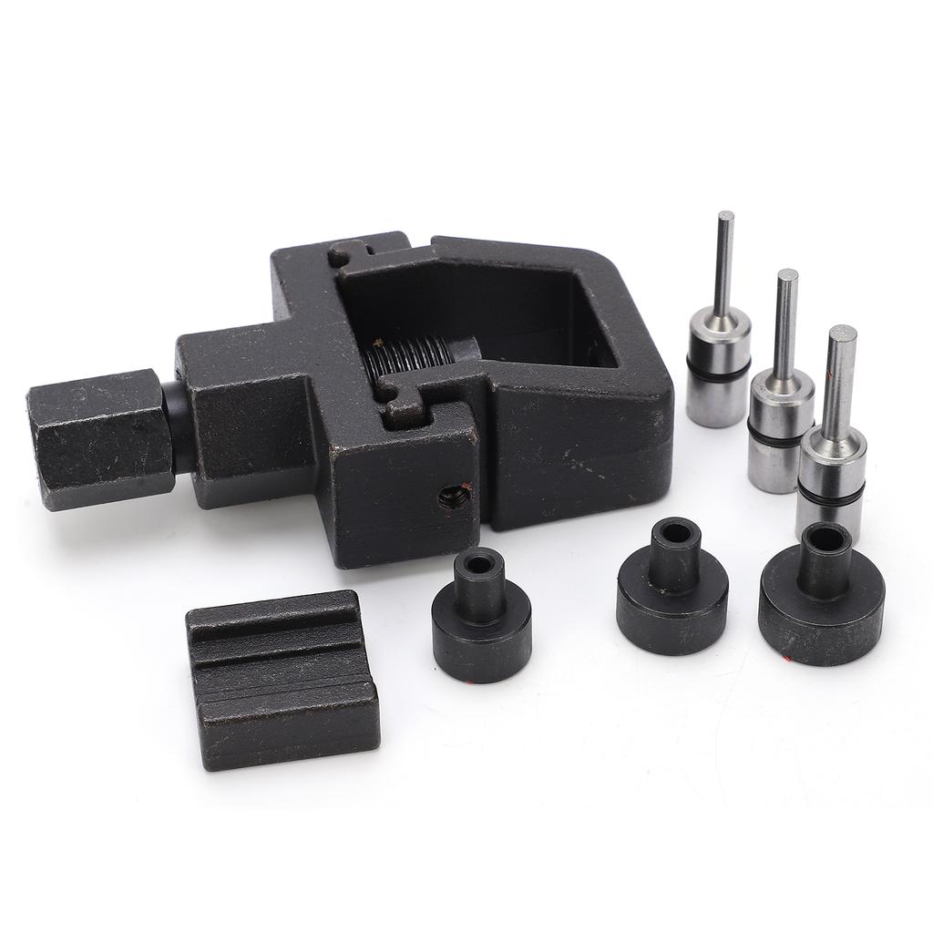 8Pcs Motorcycle Car Drive Cam Chain Splitter Breaker with Riveting Tool Set