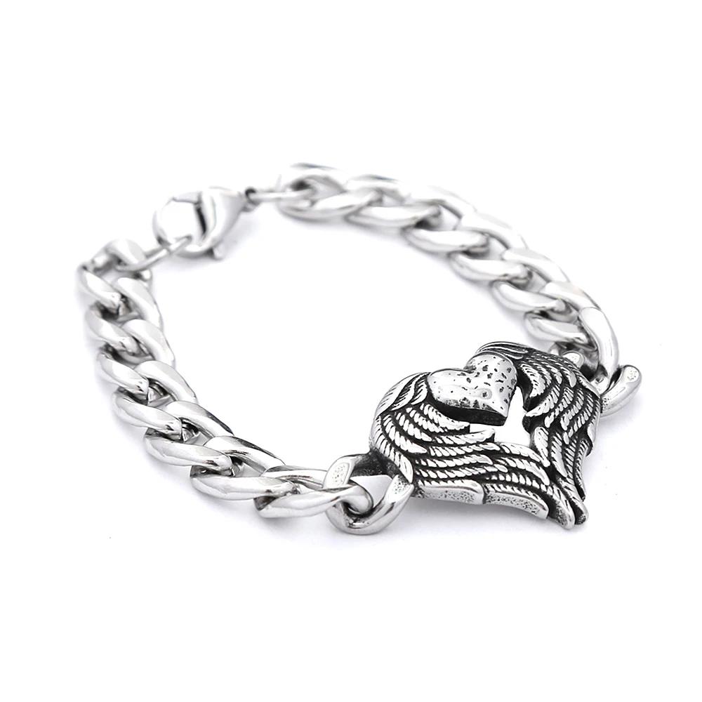 Vintage Witch Knot Chain Bracelet 316L Stainless Steel Nordic Vikings Celtic Knot Bracelets For Men Women Amulet Jewelry
