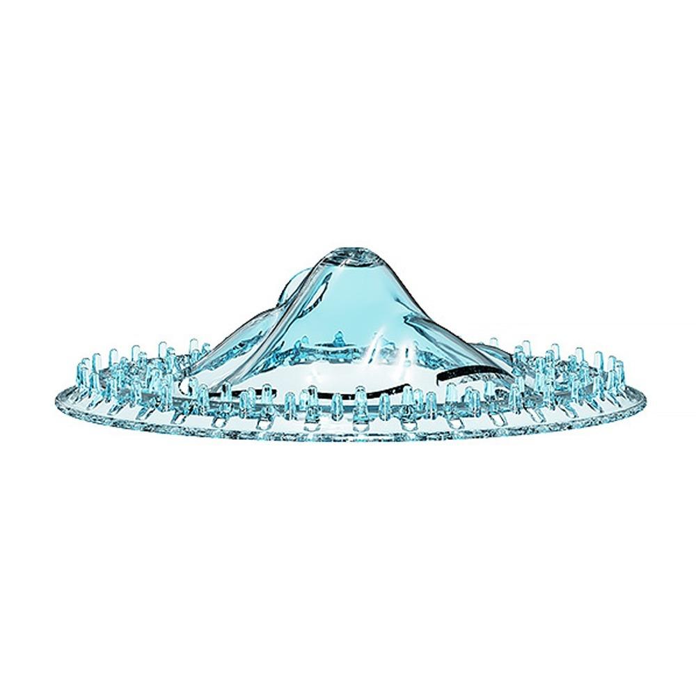 

10Pcs Disposable Floor Drain Covers PP Large Capacity Sink Anti Blocking Filter Carrying handle design Easy to Install синий