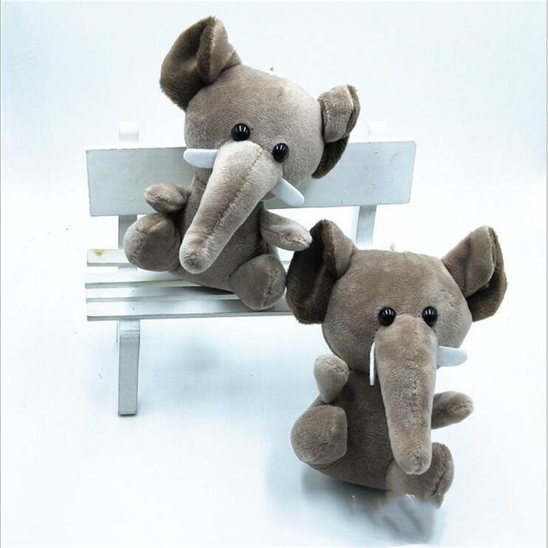 Elephant Plush Toys Holiday Gift Cute Animal Stuffed Pendant Doll Christmas Gift For Girls&Boys&Childs 12cm