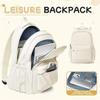 Lightweight School Backpack, Large Capacity Durable Daily Outdoor Rucksack for Middle High College Girls Boys