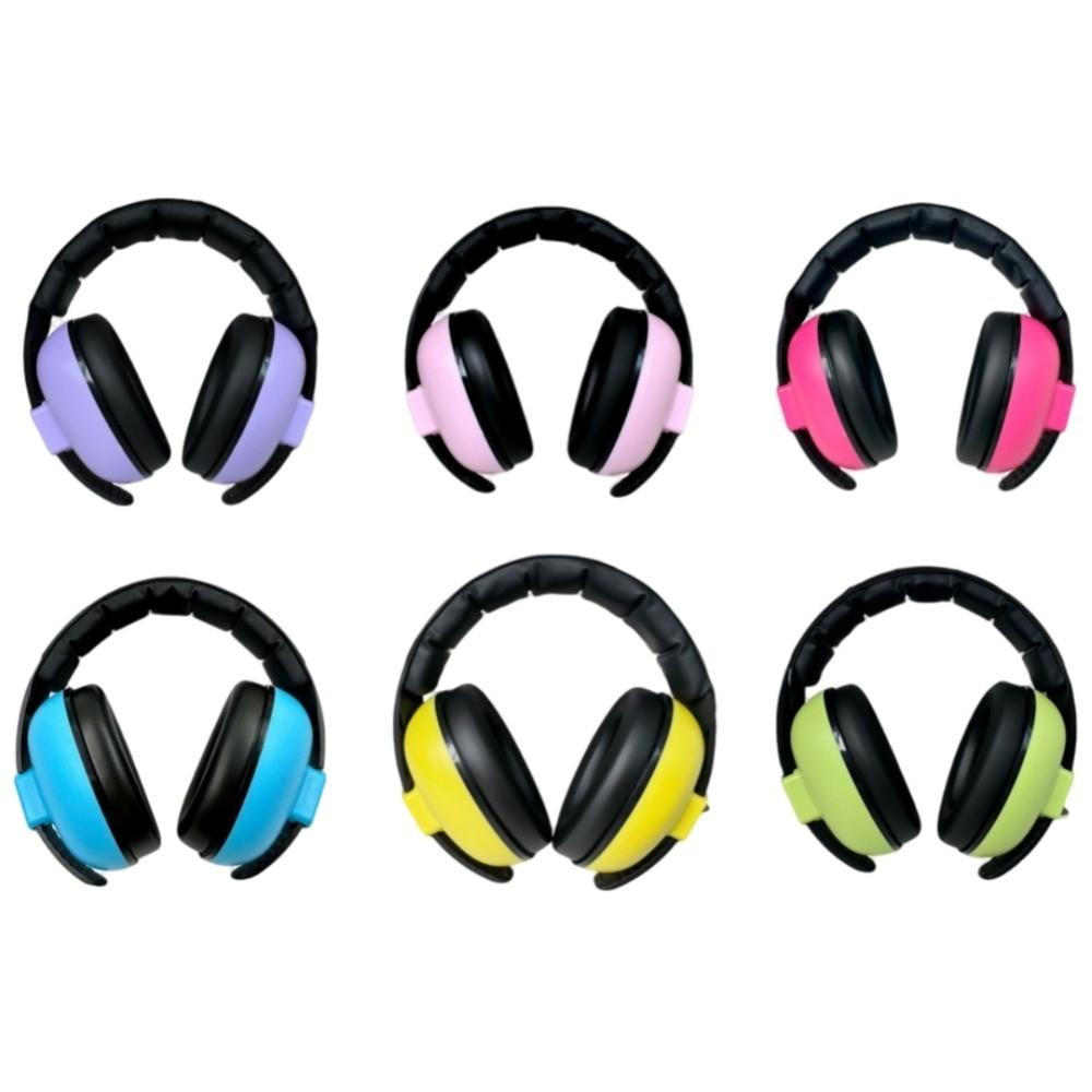 Adjustable Baby Earmuffs Soft Padding Children Anti-noise Headphones  Kids Sleeping