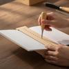 Bookbinding Punch Tool Wooden Punching Jig with Awl Beginner-Friendly