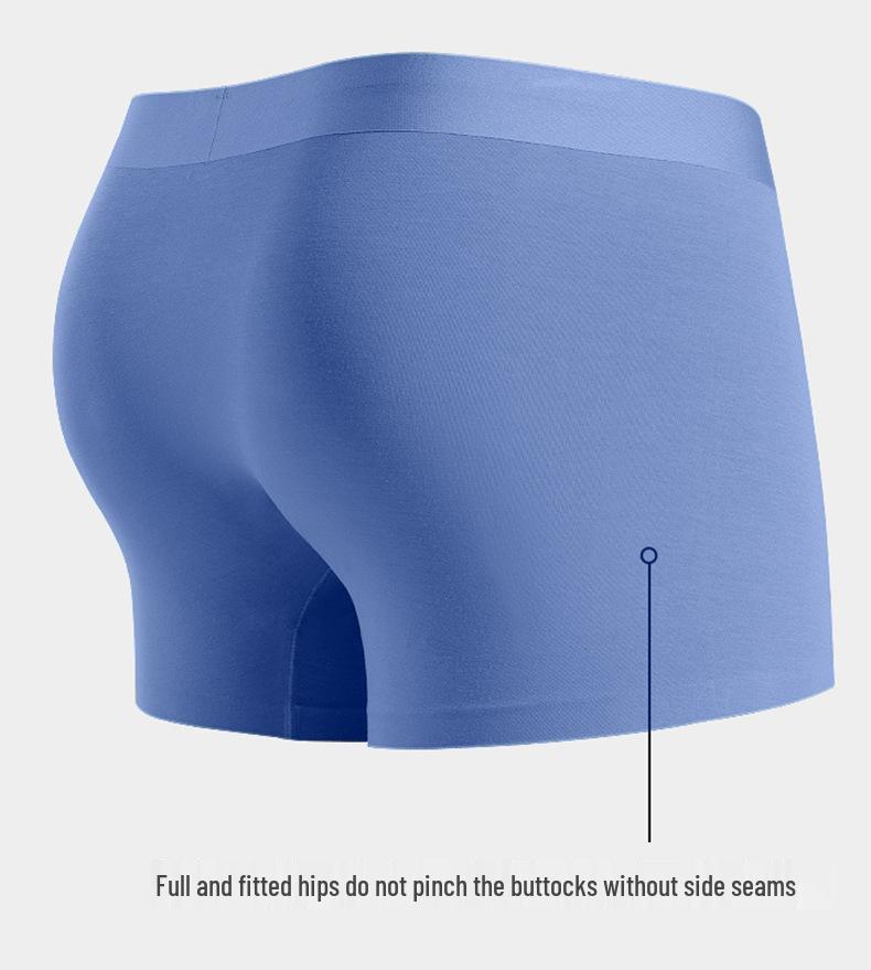 60-Pack Men's Plus Size Mid-Rise Modal Boxer Briefs - Breathable & Antibacterial