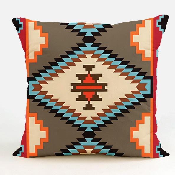 Modern Minimalist Geometric Linen Pillow Cover For Living Room Decor