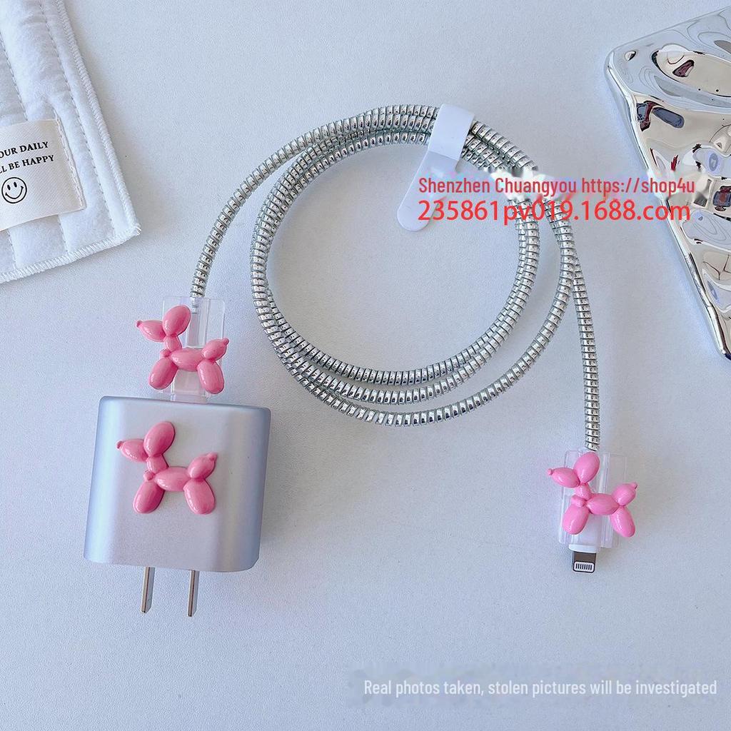 Silver Heart Apple 15 Pro Max Data Cable Protective Cover for iPhone 14 - 20W Fast Charging Soft Shell