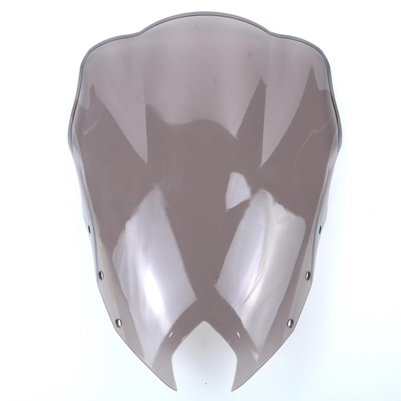 Motorcycle Windshield WindScreen Screen For 2009 2011 2012 2013 2014 2015 2016 2017 Yamaha FZS600 FZ6R FZ-6R FZ6-R XJ6 F XJ-6F