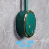 Silicone Toilet Brush Set with L-Shaped Head Wall Mounted Holder Long Non-Slip Handle No Dead Corner Design Bathroom Cleaner