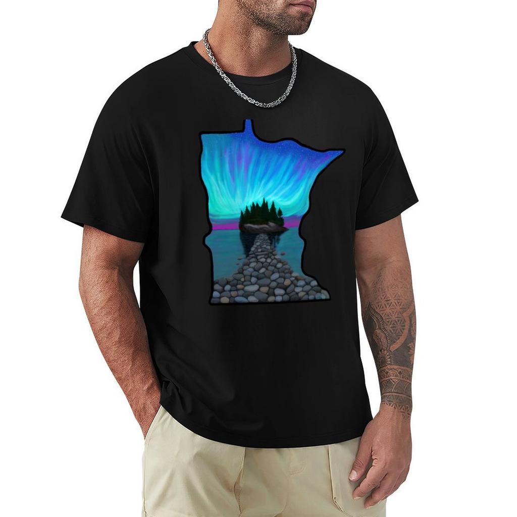 Minnesota Silhouette North Shore TShirt cotton t shirt pack TShirt