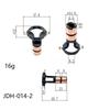 14.9x9x9 (48.7) X2 Rings Slip Ring OE:230090