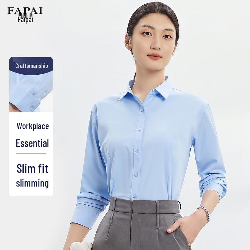 

FAPAI Women s Professional Versatile Long-Sleeve Shirt 40