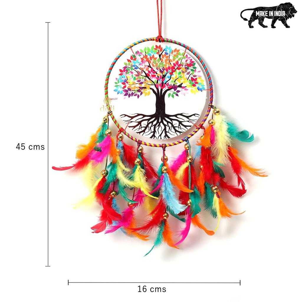 Ловец снов Дерево жизни, Dream Catcher Tree of Life (49 cm, Multicolor),  Duli