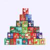 Christmas Countdown Blind Box Gift Set Foldable Paper Craft Party Favors Holiday Decorative Storage Boxes