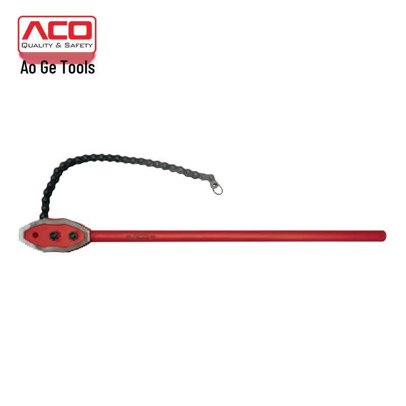 ACO Heavy Duty Double Jaw Chain Pipe Wrench 900mm
