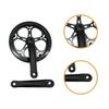 Chainring, Crank Arm, Single Crankset, Double Cover, Hollow Aluminum Alloy, Lightweight,