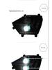 Howo H7G N5G LED Front Headlight Assembly with Dual-Lens and Flowing Turn Signal