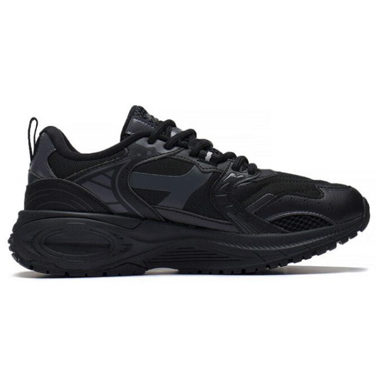Li Ning 92 CICI 92 CICI Textile, Synthetic Leather Vintage Cushioning Slip Resistant Abrasion Resistant Rebound Low top AGCS278-2