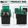 Starter Solenoid Relay Part for Honda Shadow 750 1300 VT750 1100 VTX 1100 | For CB500 CB750 CBR600 CBR600RR CBR300R for Kawasaki Vulcan 500 800 900