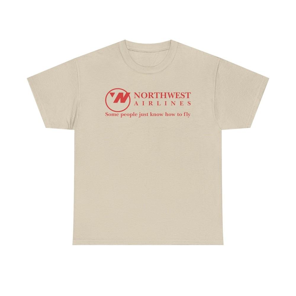 

Northwest Airlines Vintage Logo Classic American Carrier Nostalgia T-shirt S