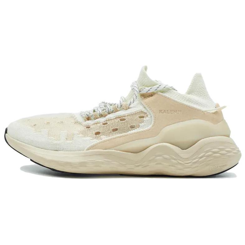DECATHLON JF590.1 Mid-Range Support Breathable, Shock-Absorption Abrasion Resistant Low-Top Running Shoes Women's Beige Brown