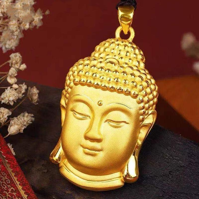 High Quality Buddha Head Pendant Necklace For Men Women Amulet Necklace Buddhist Religious Jewelry Accessories Gifts