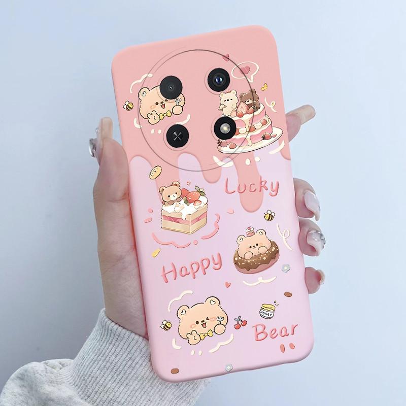 For Huawei Nova 12i Case Flower Girl Design Soft Silicone Phone Case for Huawei Nova12i 12 i 4G CTR-L81 L91 Nova 13i Cover Capa
