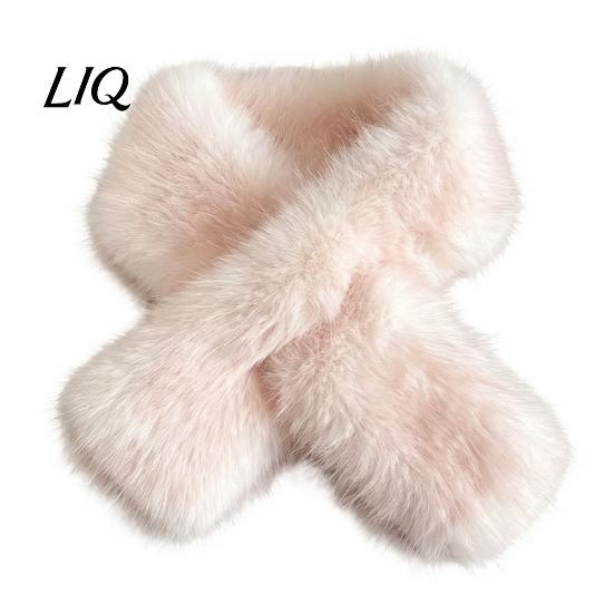 Daily Outdoor Cycling Scarf Faux Fur Collar for Women, Plush Neck Warmer Scarf, Fluffy Elegant Evening Dress Scarves, Thanksgiving Christmas