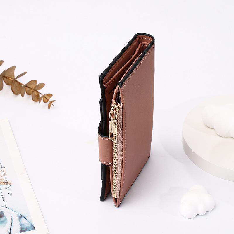 Women Long Wallet PU Leather Large Capacity Multi Card Holder Zipper Clutch Purse Coin Pocket Phone Wallet