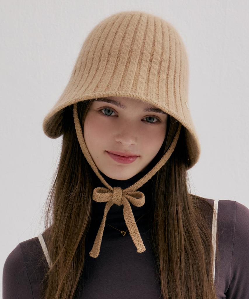 Mineti Angora Ribbed Bonnet Hat F 12825 Mtd