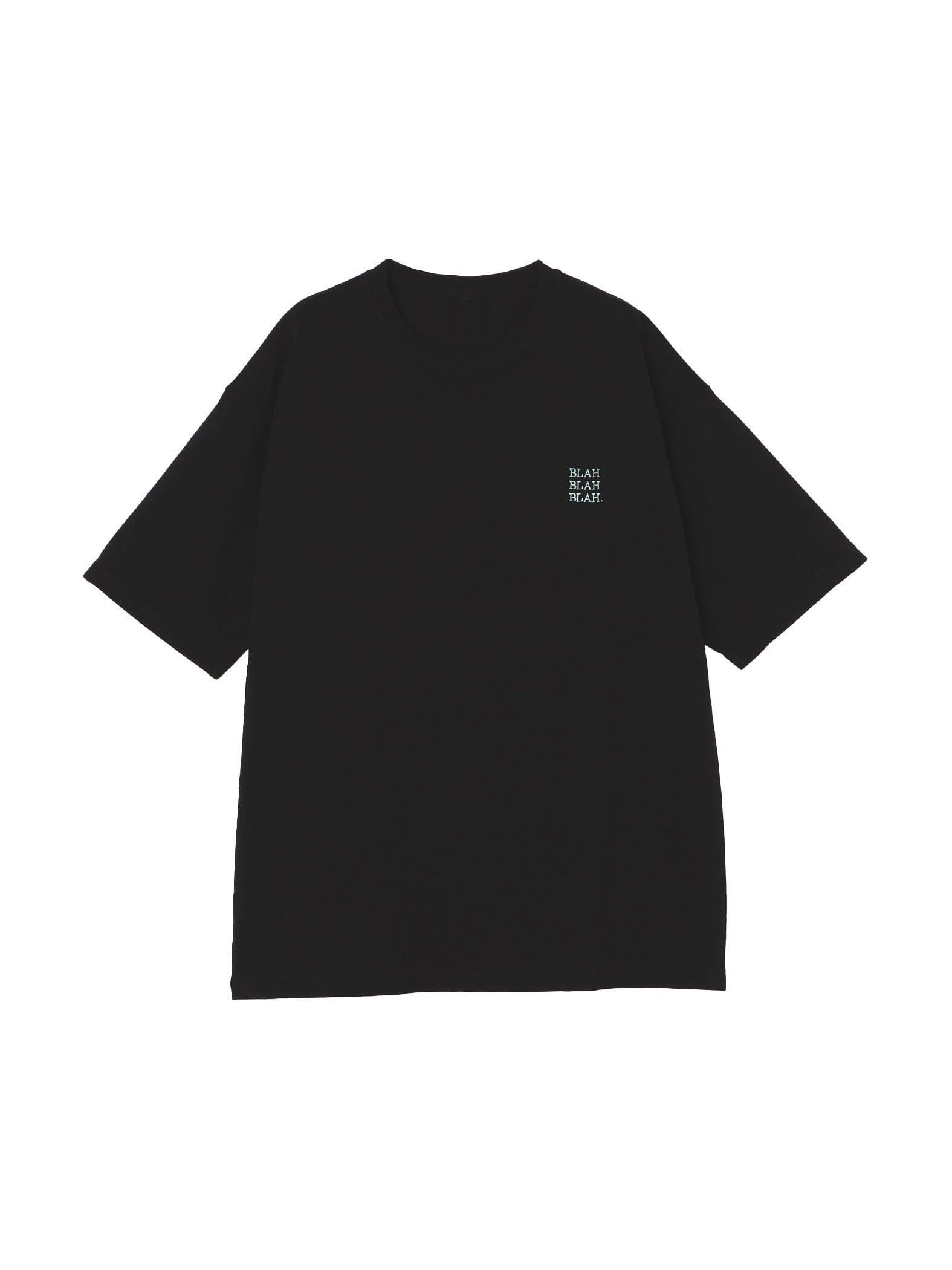 

SHIPS any BLAH BLAH Single Point Embroidered Loose Fit Size M Available Online First T-shirt, Unisex, BLAH. T-shirt, Men s, Black, (712170099),