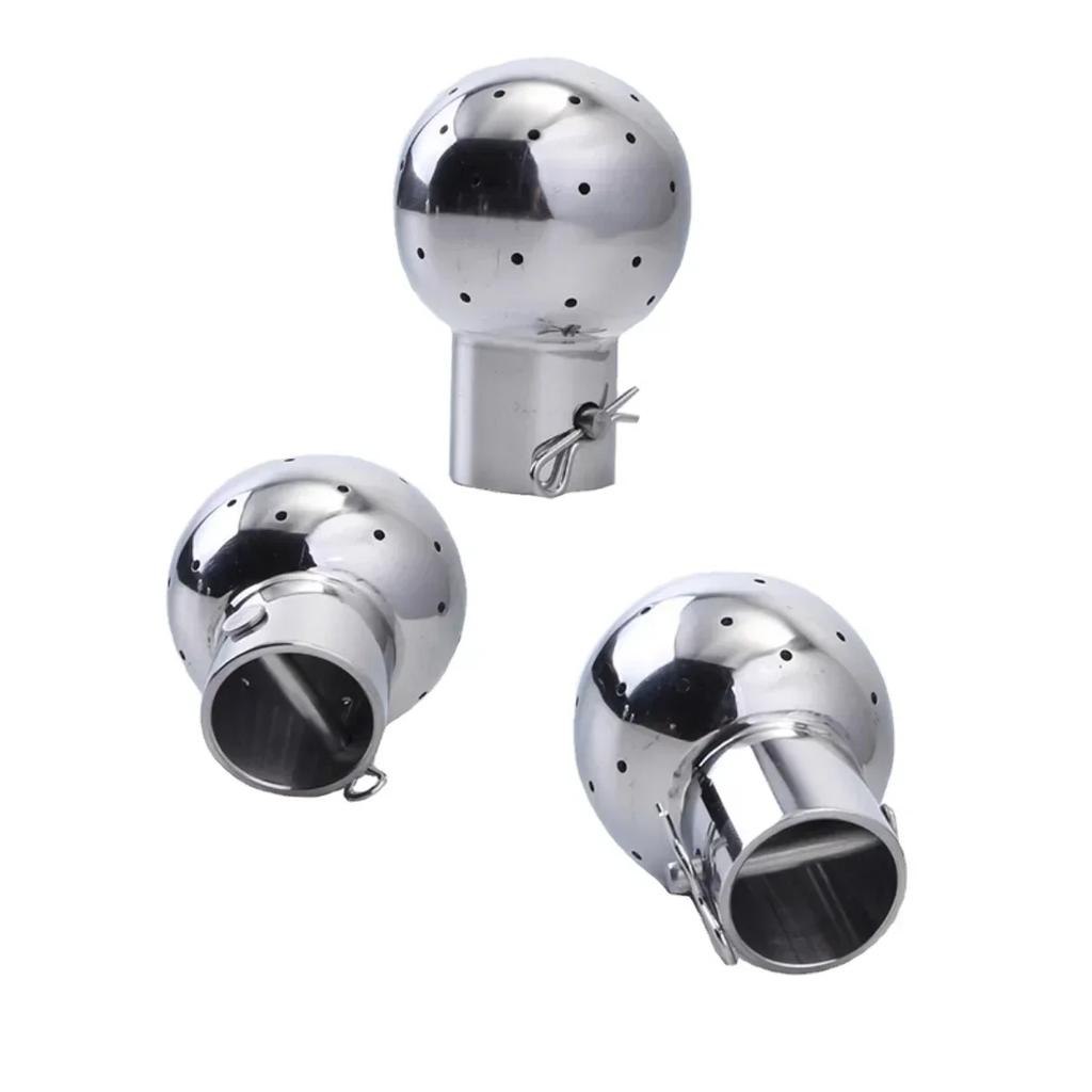 1/4" 3/8" 1/2" 3/4" 1" 1-1/4" 1-1/2" 2" BSP Gwint Wewnętrzny Zasuwa Zaciskowa Tri Clamp 304 316 Stal Nierdzewna Sanitarna Mocowanie Kula Natryskowa Czyszczenie Zbiornika