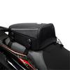 Borsa da moto nera Borsa da sella posteriore Borsa da viaggio Zaino a tracolla Borsa da turismo impermeabile