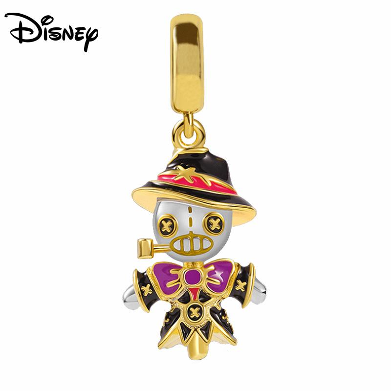 925 Silver Disney Mickey Zootopia Boutique Charm Pendant Fit For Necklace Original Bracelet DIY Fine Festival Women's Party Gift