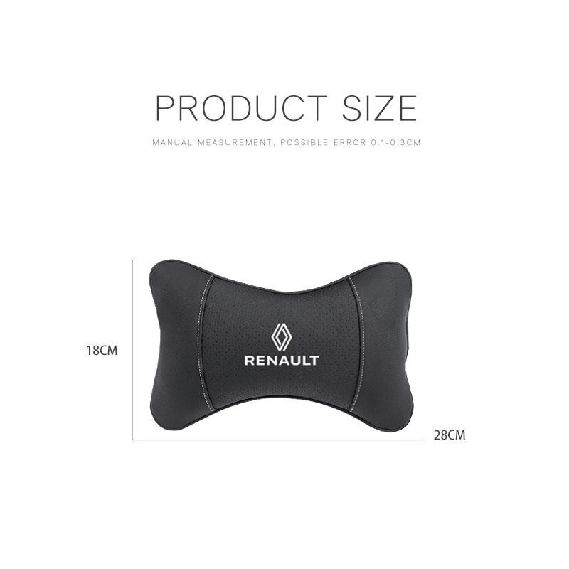 2026 Hot For Renault Interior Stickers For Renault Clio Koleos Megane Espace QM6 Kadjar Captur Scenic ZO Car Headrest Auto Breat SH4U