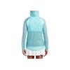 Nike Lightweight Sports Hooded Comfortable Fitting Waterproof Windproof Jacket Women Jacket Blue 802938-466