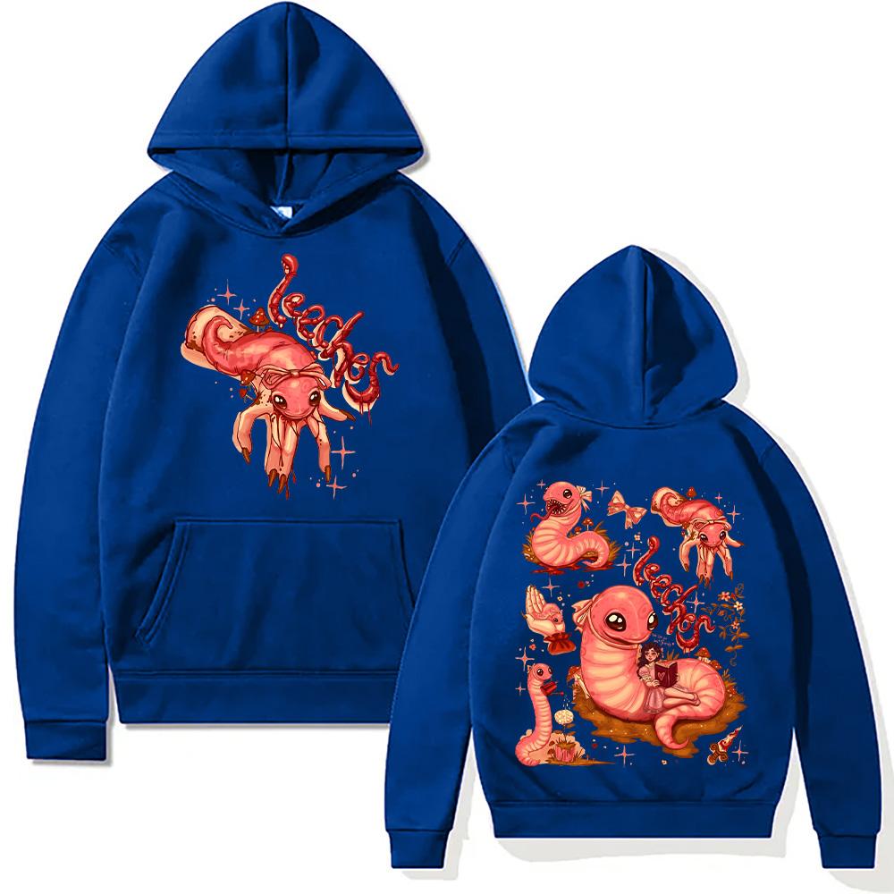 Melanie Martinez Pijawki Moda Nowe Bluzy Męskie Damskie Casualowa Bluza Polarowa Harajuku Estetyczna Odzież Pulowery