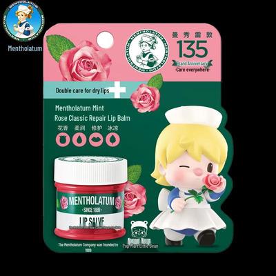 Mentholatum Mint Rose Repairing Lip Balm