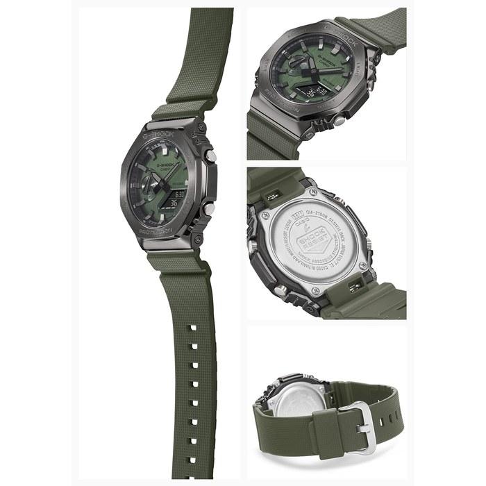 [G-Shock] GM-2100B-3AJF Metal Covered (Khaki)