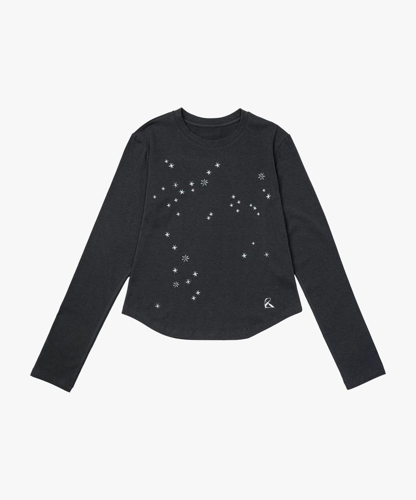Liomeu Stellans Long Sleeve Tee_Charcoal : Radiant128